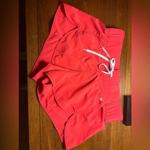 Hurley shorts. High waisted. High cut. Great for summer workouts.